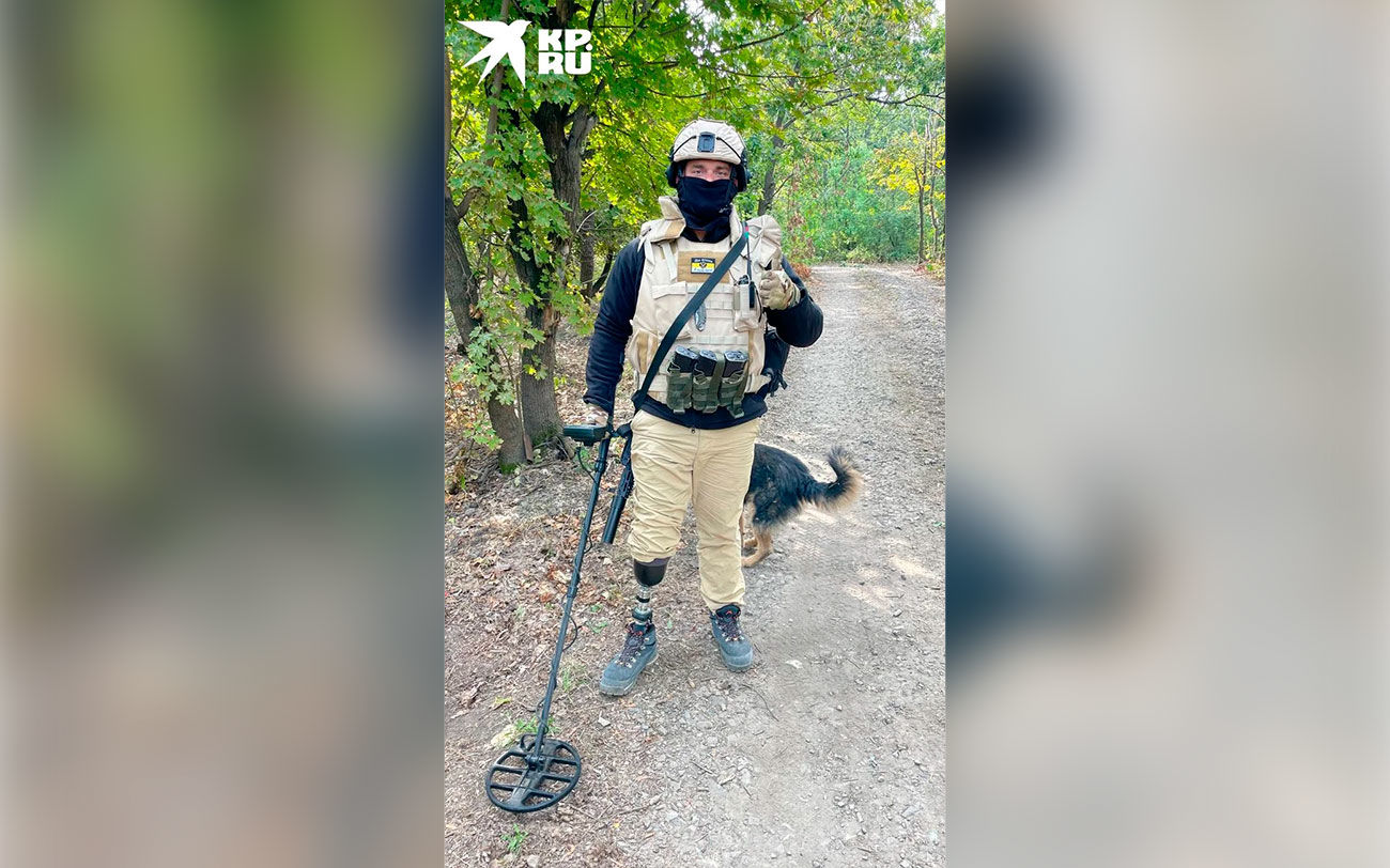 Как пиротехник из Ростова разминировал поля в Донбассе с протезом на ноге